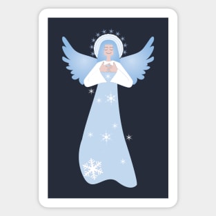 Snow Angel Sticker